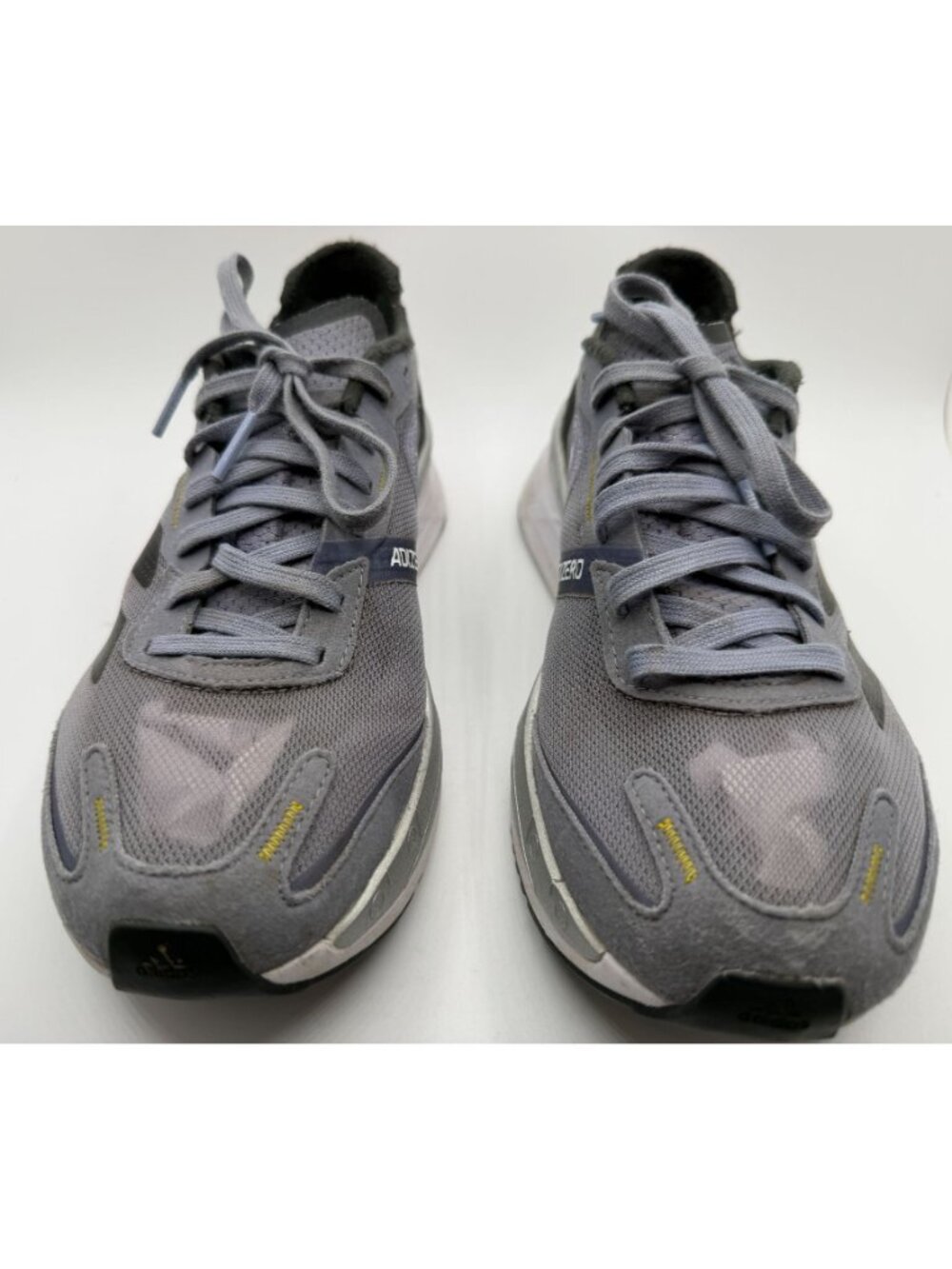 Adidas Adizero Boston 11 Running Sneakers Women's Size 7.5 Silver Violet/Black - Picture 5 of 16